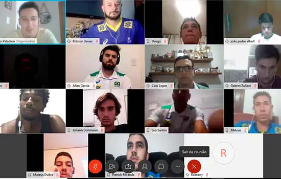 Seleção masculina Sub-21 realiza encontro virtual para alinhar planejamento