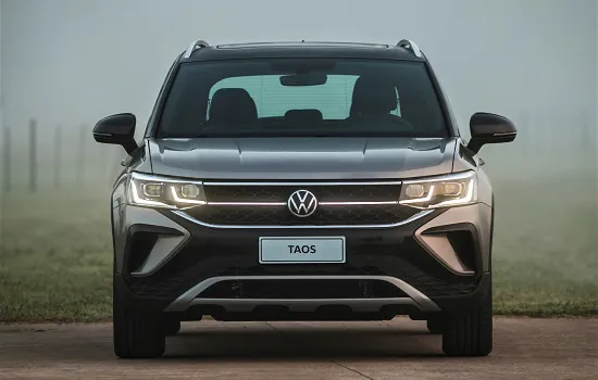 No ritmo da demanda – SUV da Volkswagen Taos chega com “powertrain”