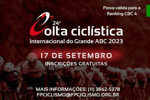 24ª Volta Ciclística Internacional do Grande ABC acontece em setembro