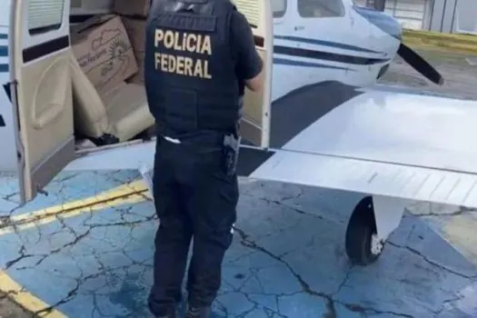 Avião da Igreja Quadrangular é flagrado com 290 quilos de maconha