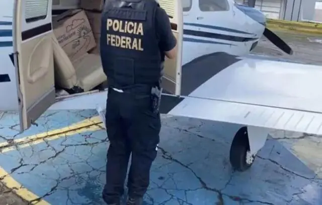 Avião da Igreja Quadrangular é flagrado com 290 quilos de maconha