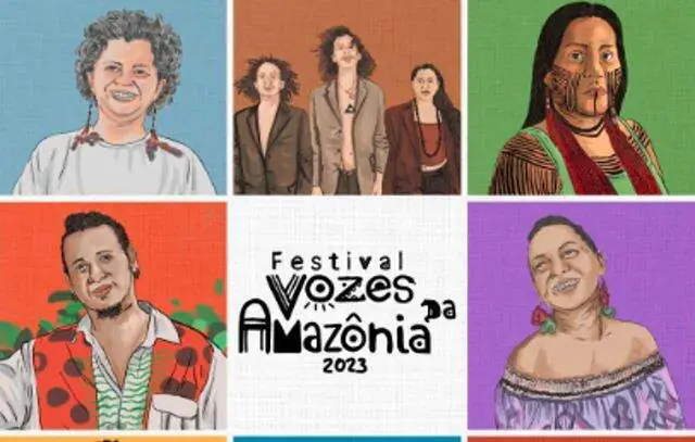 Festival “Vozes da Amazônia” na Casa Natura Musical