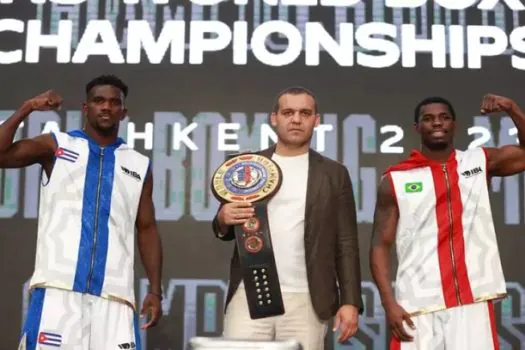 Wanderley Pereira perde para cubano e fica com a medalha de prata no Mundial de Boxe