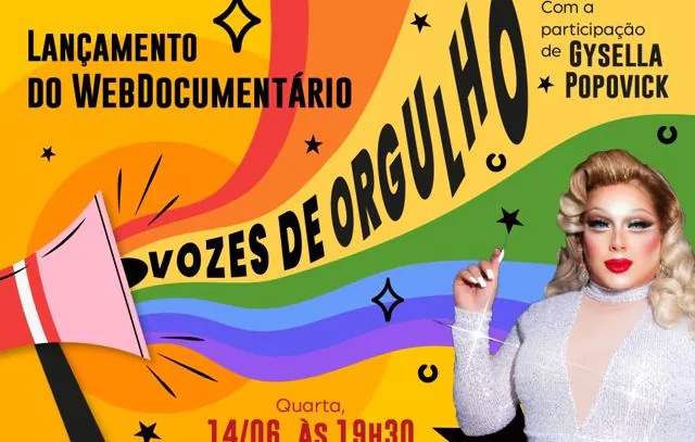 Diadema estreia amanhã webdocumentário “Vozes do Orgulho”