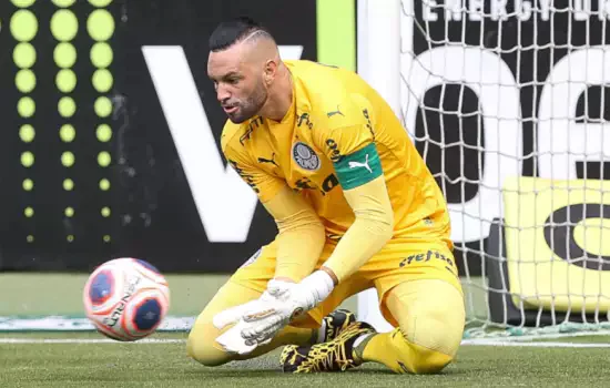 Abel esconde o jogo e Weverton completará 40 clássicos com a camisa do Palmeiras