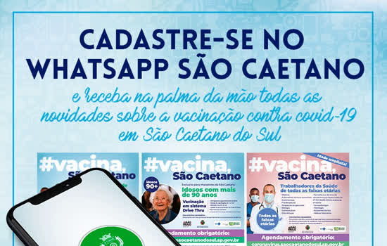 WhatsApp São Caetano leva informação e novidades aos moradores