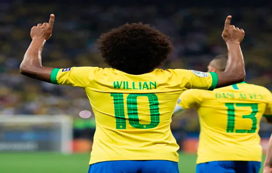 Lesão tira Willian da final da Copa América