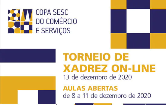 Sesc realiza torneio virtual de xadrez na 71ª edição da Copa Sesc