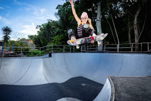 Atleta Olímpica Yndiara ASP é atração no Grand Plaza Skate Park neste final de semana