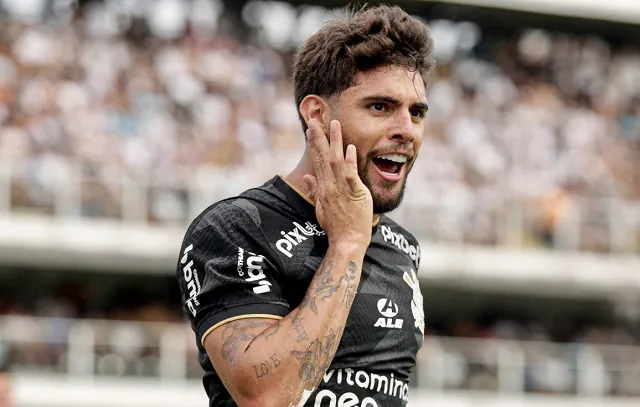 Yuri Alberto é Centroavante do Corinthians com maior média de gols desde Guerrero