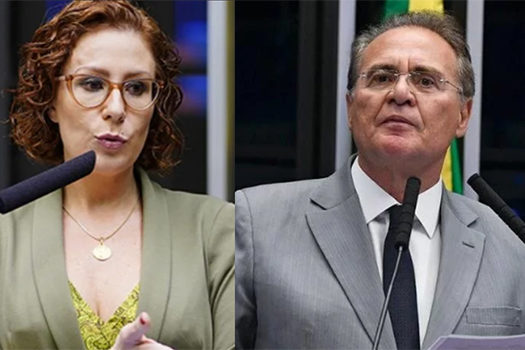 Carla Zambelli vai à Justiça para barrar Renan na relatoria da CPI da Covid