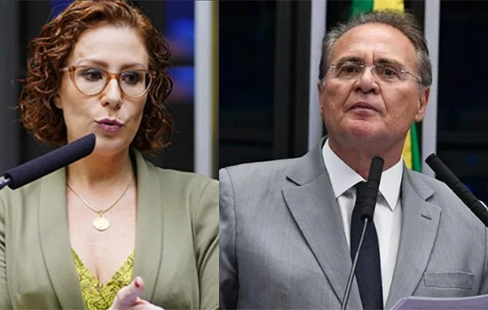 Carla Zambelli vai à Justiça para barrar Renan na relatoria da CPI da Covid