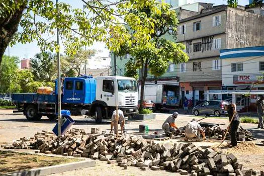 São Caetano realiza melhorias no parque linear da Avenida Presidente Kennedy