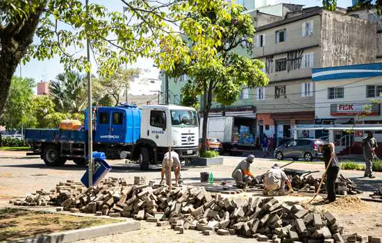 São Caetano realiza melhorias no parque linear da Avenida Presidente Kennedy