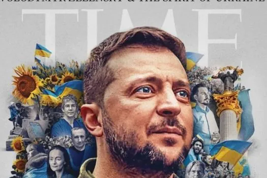 Zelensky é eleito a ‘Pessoa do Ano’ da Time por atuação na guerra na Ucrânia