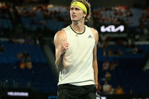 ATP aplica suspensão condicional e nova multa a Alexander Zverev